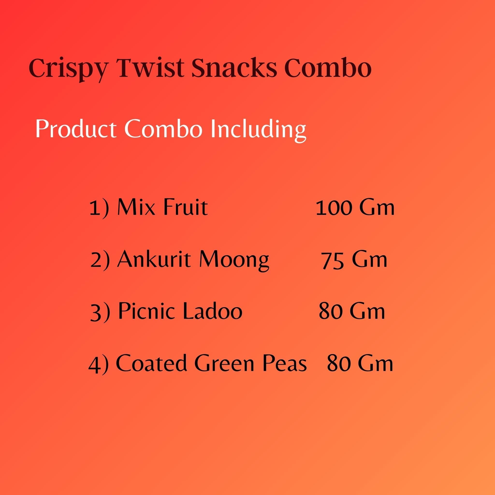 CRISPY TWIST SNACKS COMBO3